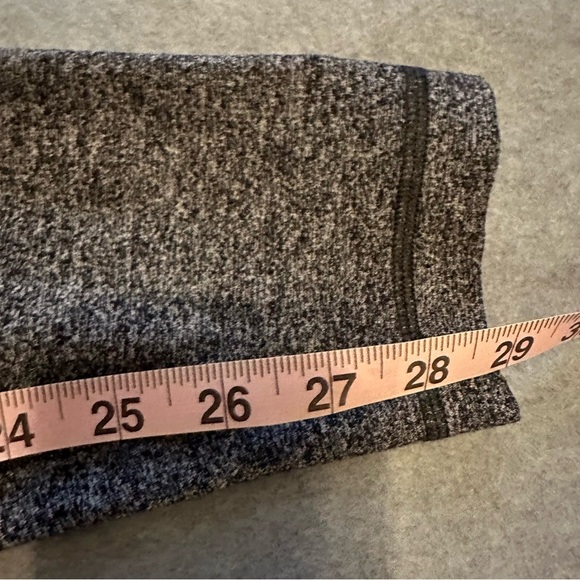 Lululemon Wunder Under Hi-Rise Tight 28 Heathered Black size 10 - Picture 5 of 10